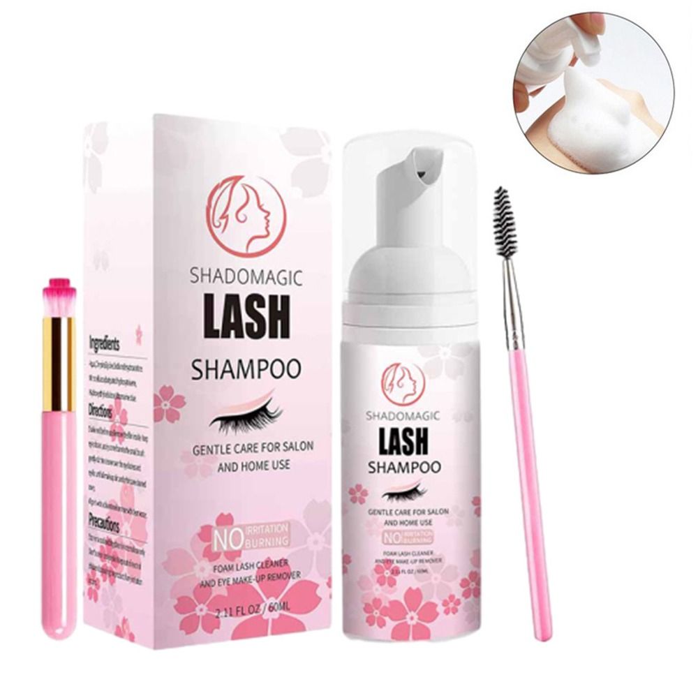 Eyelash Extension Is Safe - Mousse detergente delicata e sicura per