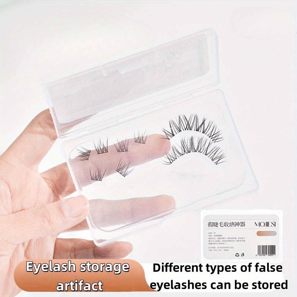 Lash Tray Organizer - Scatola Portatile per Conservazione Ciglia Finte,