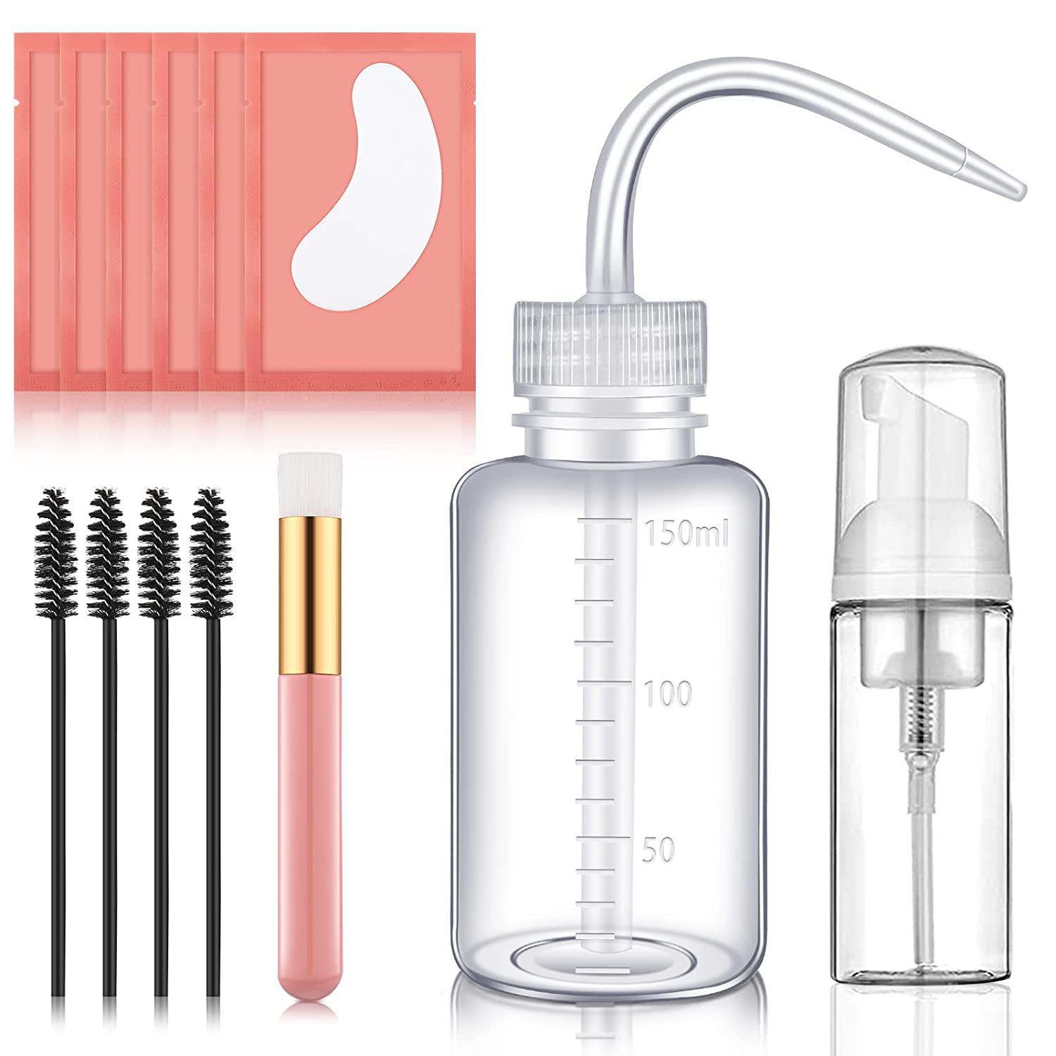 Kit per la pulizia dell'estens - Eyelash Extension Wash Kit recensione e prezzo