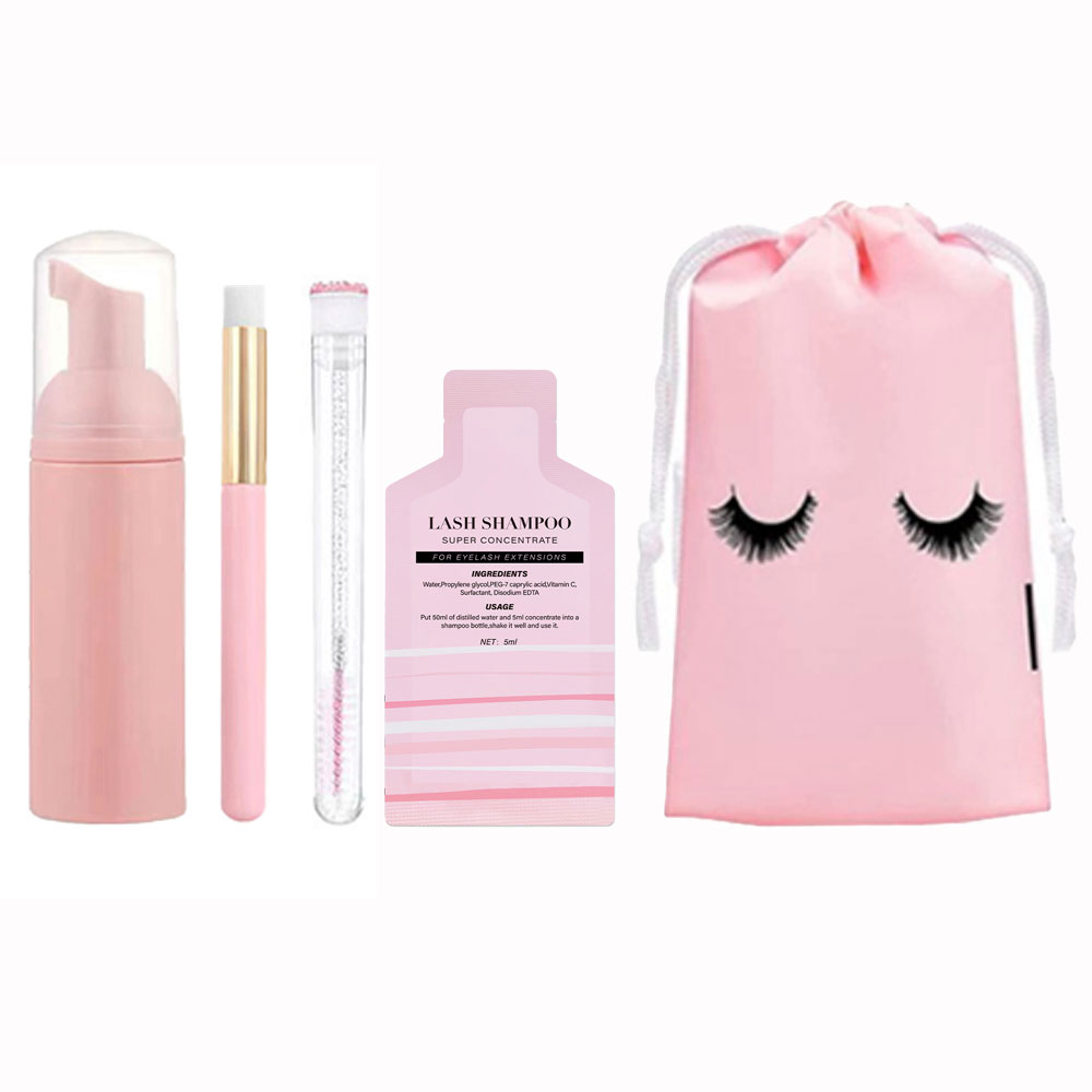 Kit schiuma shampoo per estens - Eyelash Extension Wash Kit recensione e prezzo