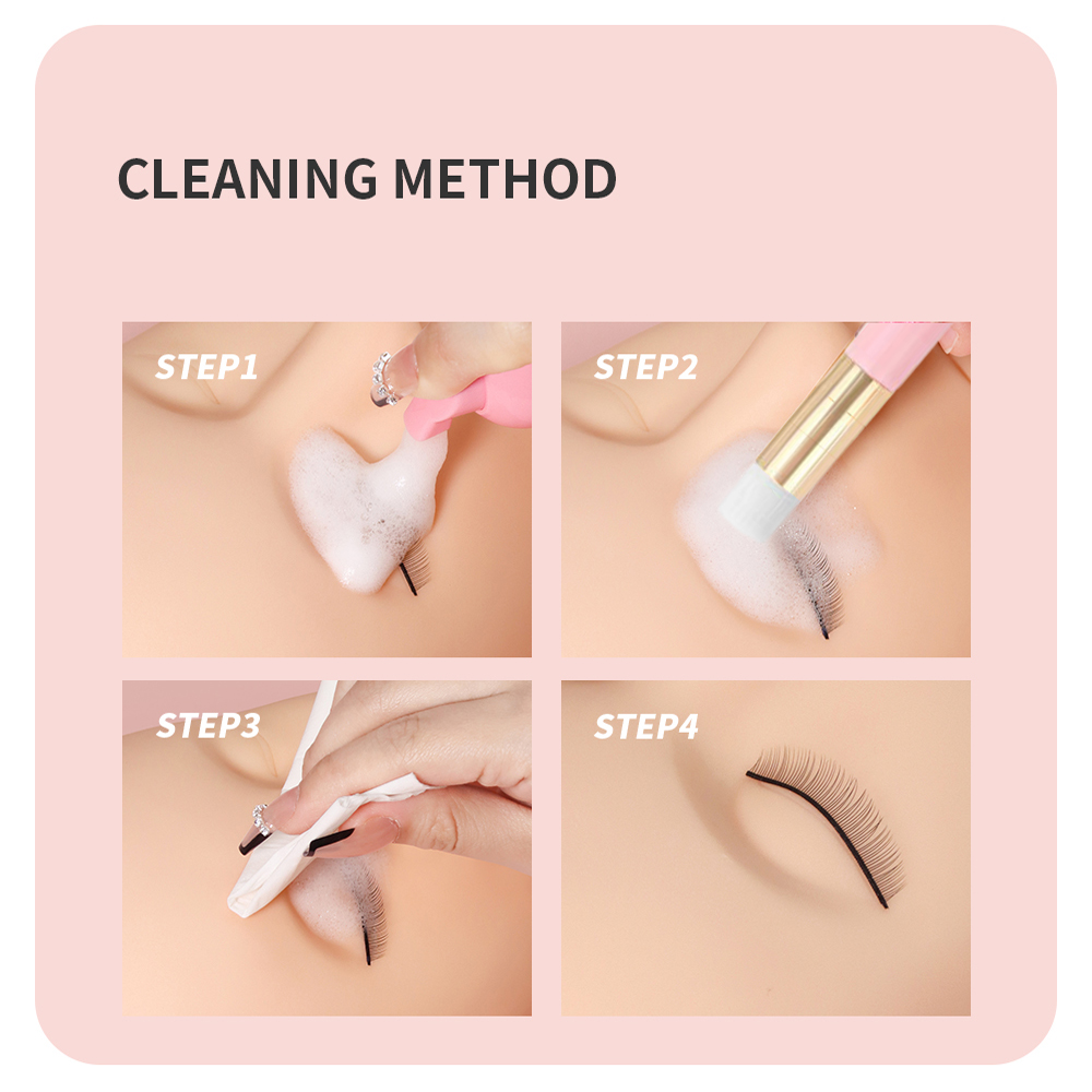 Kit schiuma shampoo per estens - Eyelash Extension Wash Kit recensione e prezzo