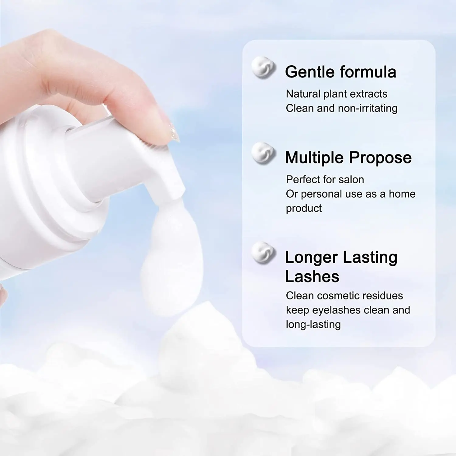 50ml Lanthome Estensione Delle - Eyelash Extension Wash Kit recensione e prezzo