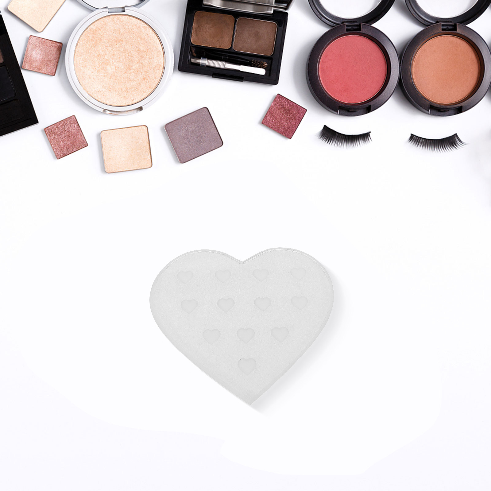 Piastra a Cuore in Vetro per I - Eyelash Extension Is Safe recensione e prezzo
