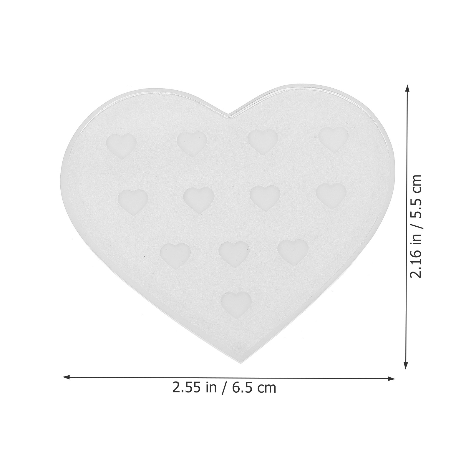 Piastra a Cuore in Vetro per I - Eyelash Extension Is Safe recensione e prezzo