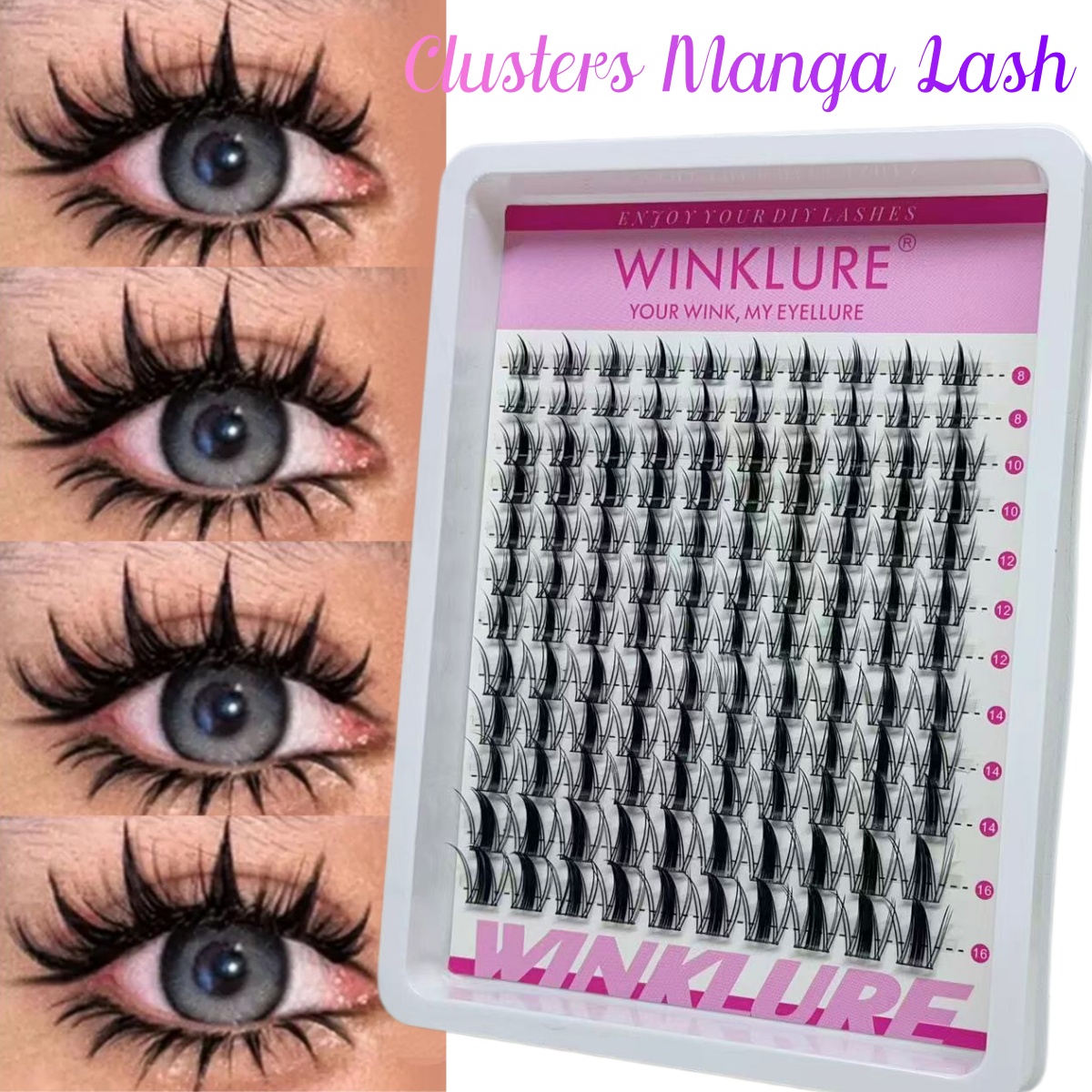 WINKLURE Kit Ciglia a Ciuffett - Lash Tray Organizer recensione e prezzo
