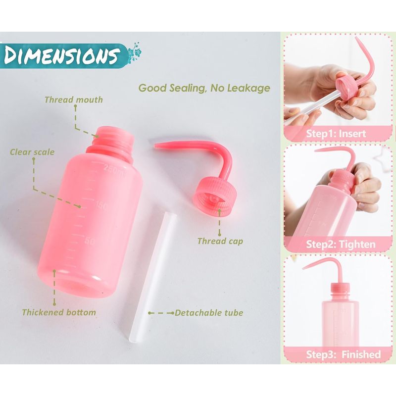 Flacone da 250ml rosa con becc - Eyelash Extension Is Safe recensione e prezzo