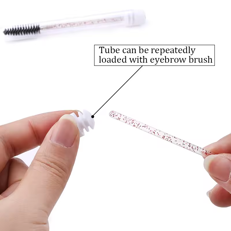 Tubo per spazzole per ciglia c - Eyelash Extension Vendor recensione e prezzo